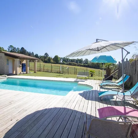 Nyaraló Maison Avec Piscine Privative, Animaux Ok - 6 Pers. - Fr-1-616-570 Paunat